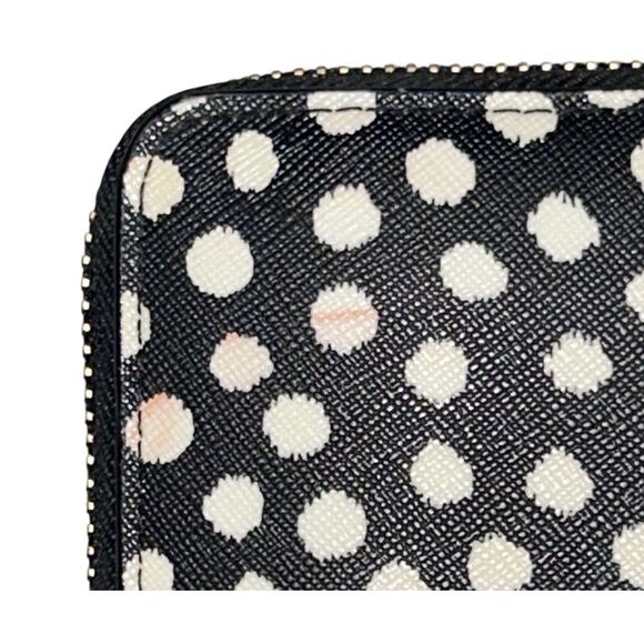 Kate Spade Laurel Way Printed Neda Musicaldot Saffiano Leather Zip-Around Wallet - Picture 2 of 10